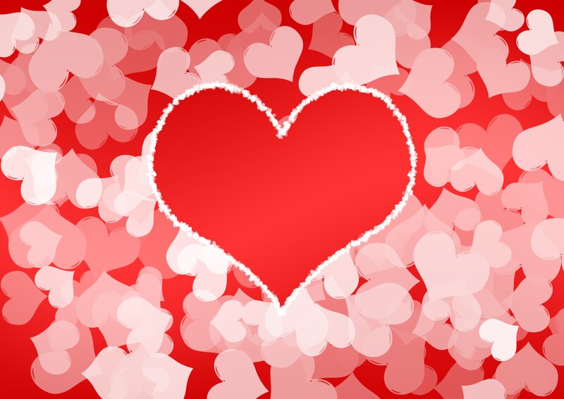 Red Heart Outline