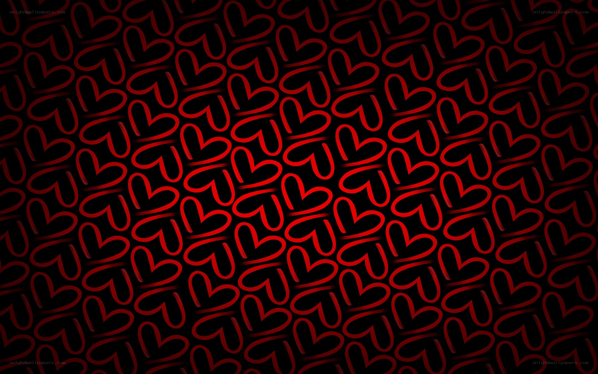 red heart pattern background