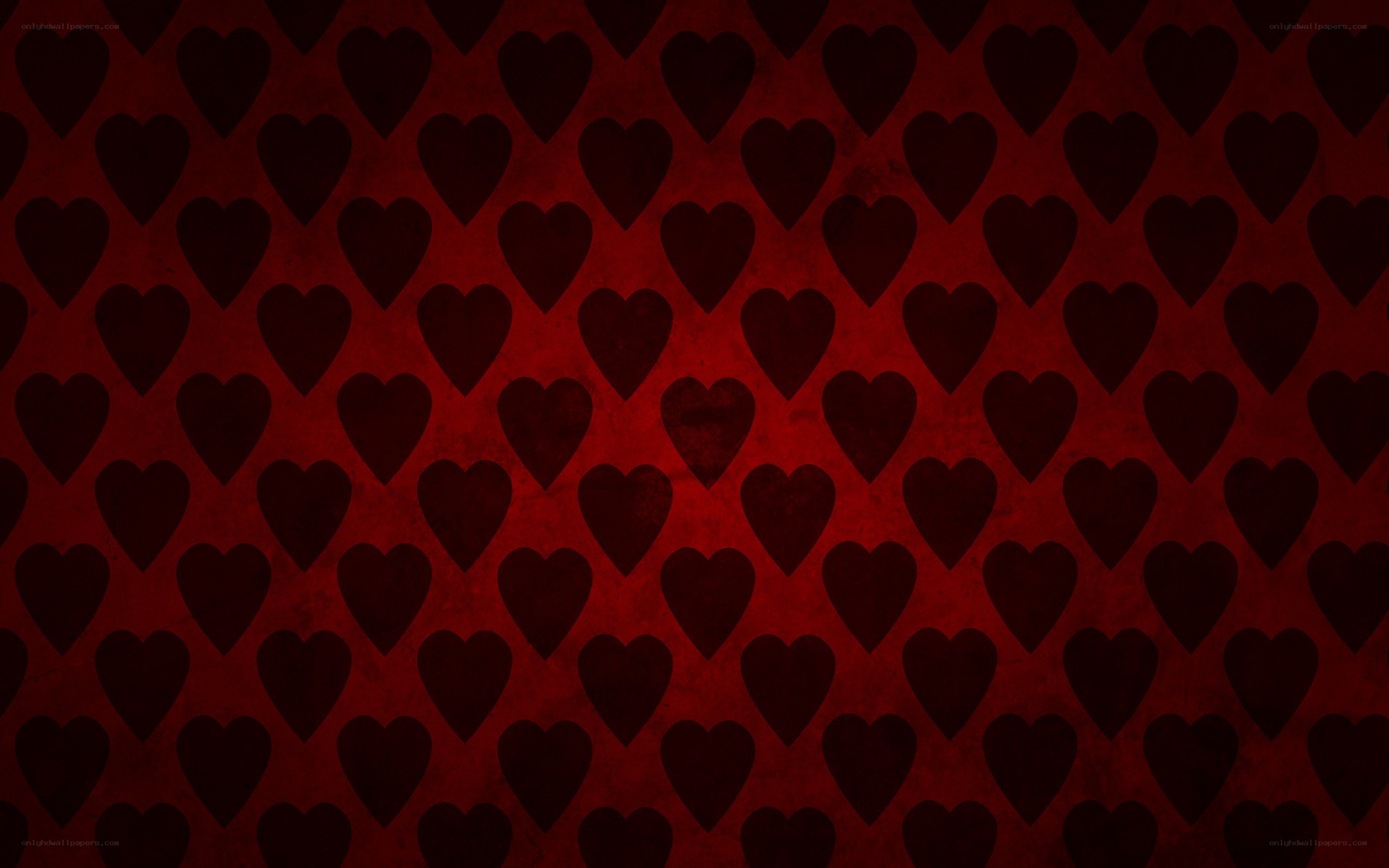 red heart pattern background