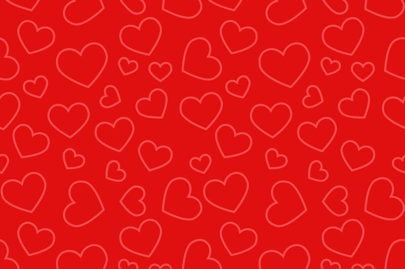 Red Heart Pattern