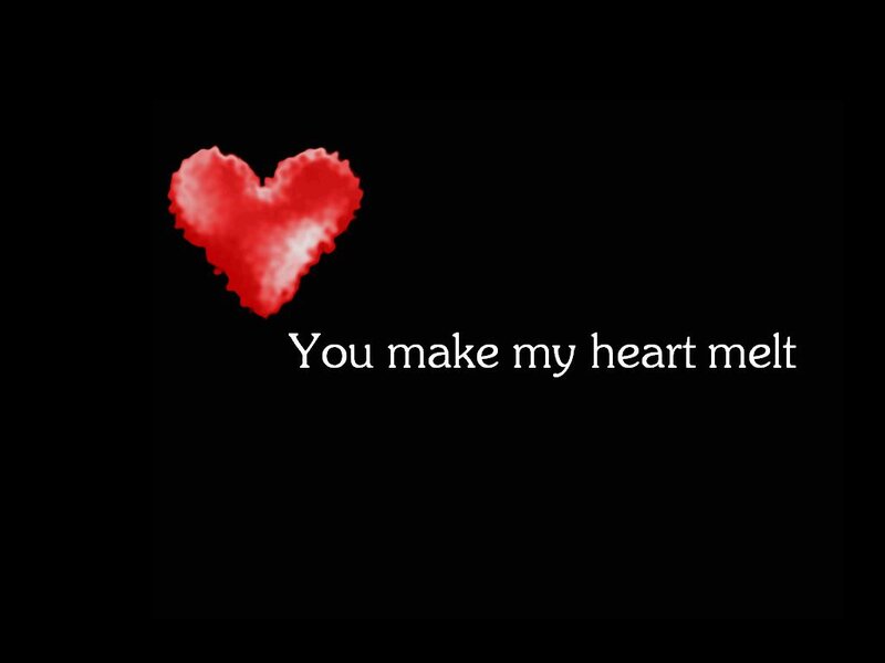 Red Heart Shape — Black