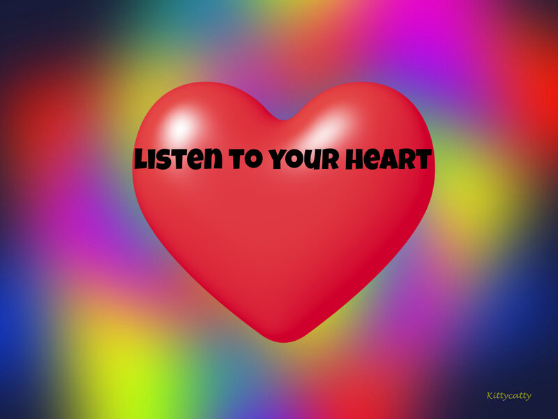 Red Heart Shape — Colorful