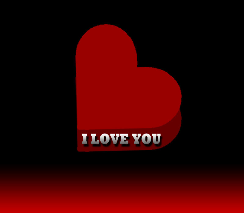 Red Heart Shape — Romantic