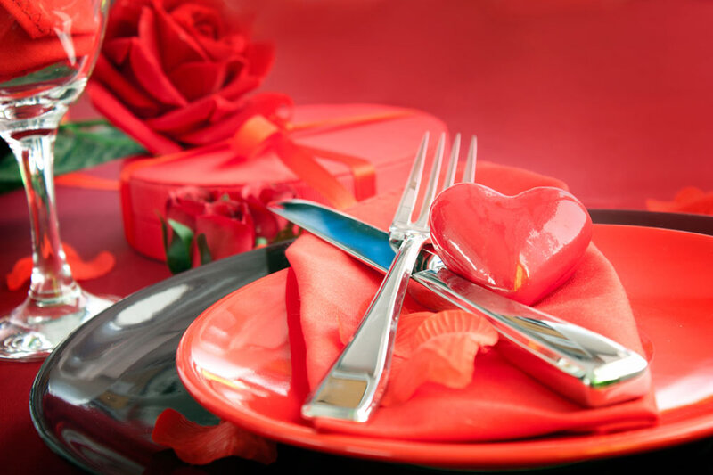 Red Heart-shaped Box — Romantic, Photograph
