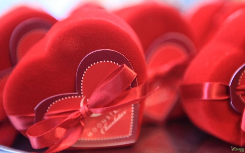 Red Heart-shaped Boxes — Romantic