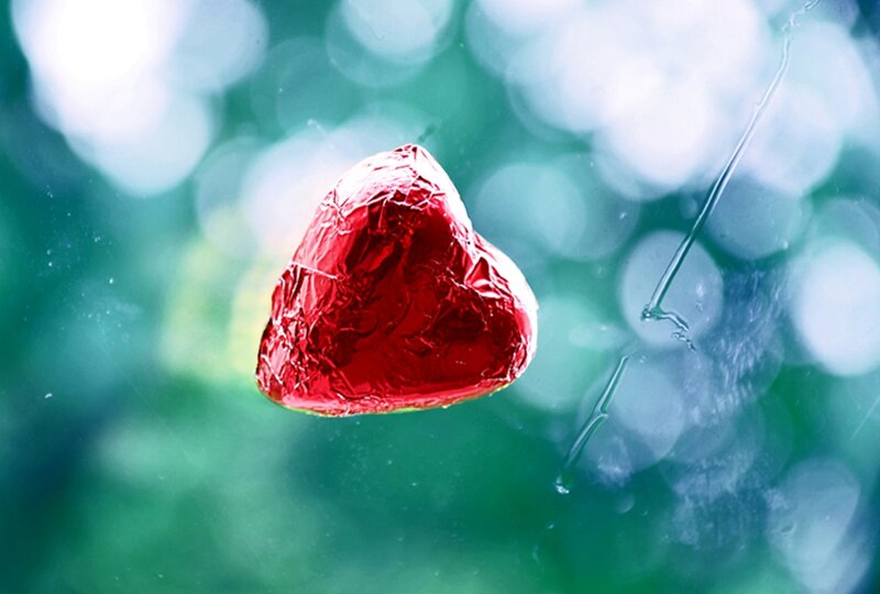 Red Heart-shaped Candy — Serene
