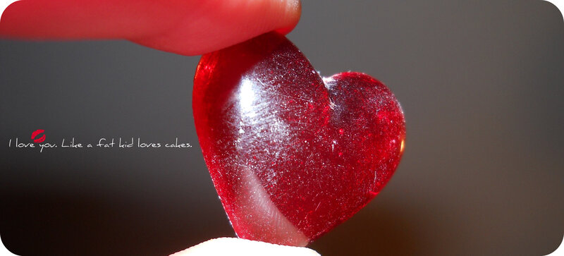 Red Heart-shaped Candy