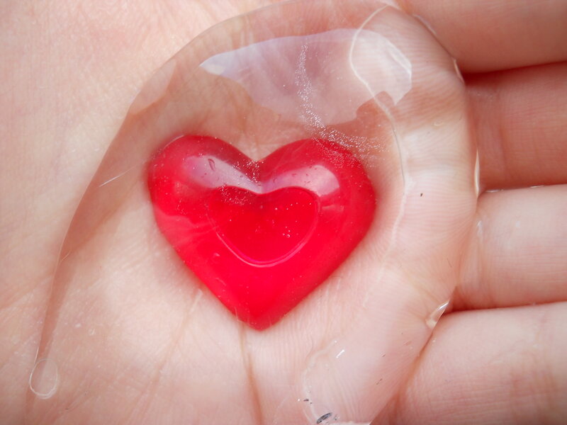 Red Heart-shaped Object — Calm