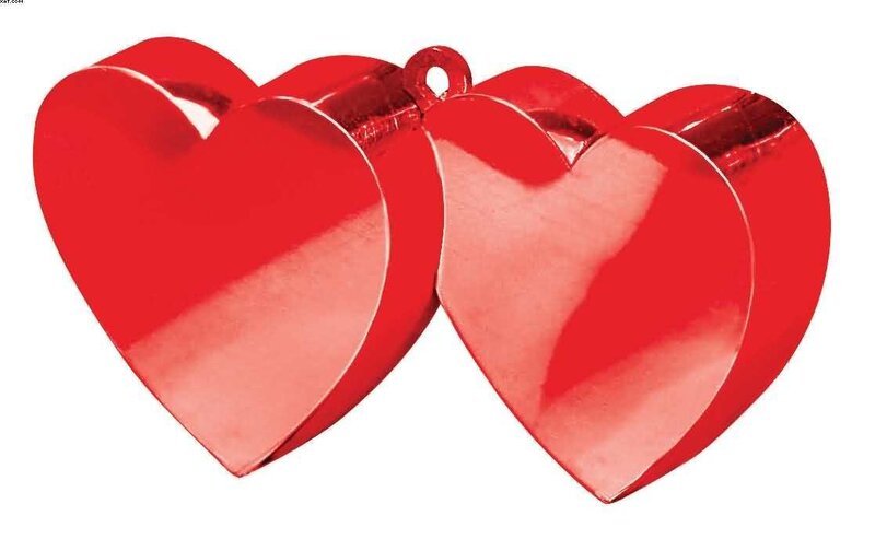 Red Heart-shaped Objects — Neutral