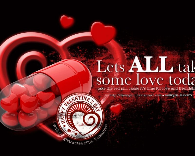 Red Heart-shaped Pills