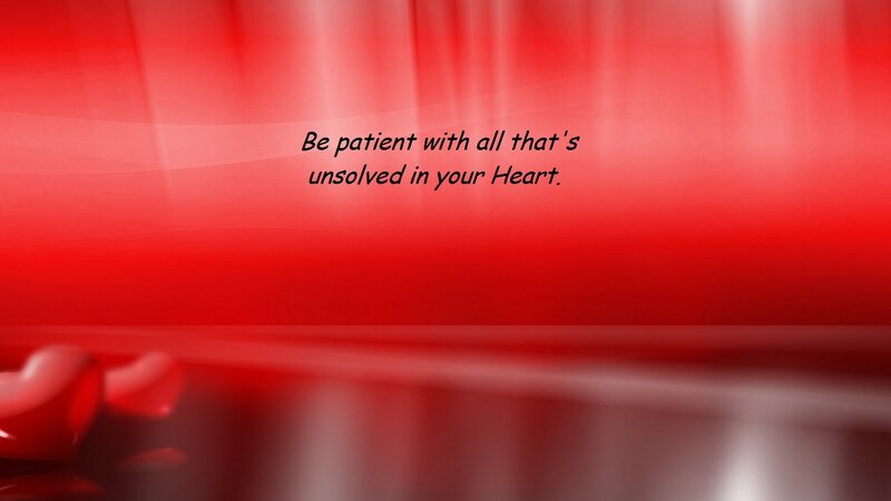 Red Heart Shapes — Calm
