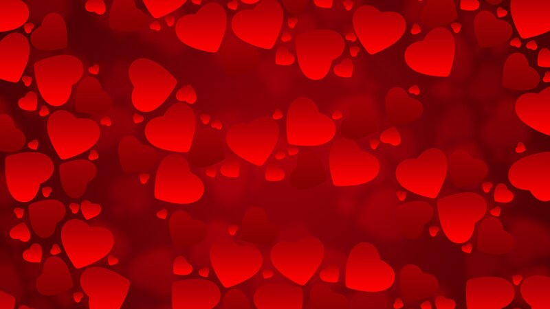Red Heart Shapes — Hearts