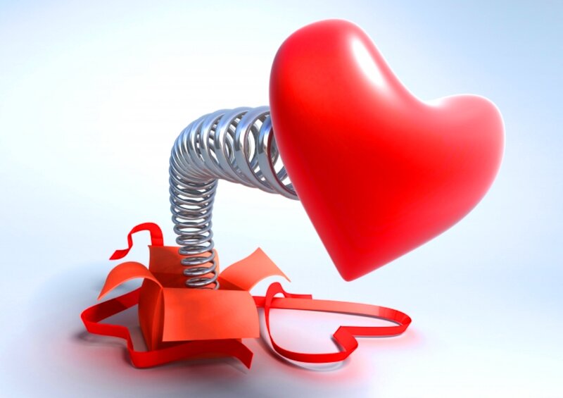 Red Heart Spring Mechanism