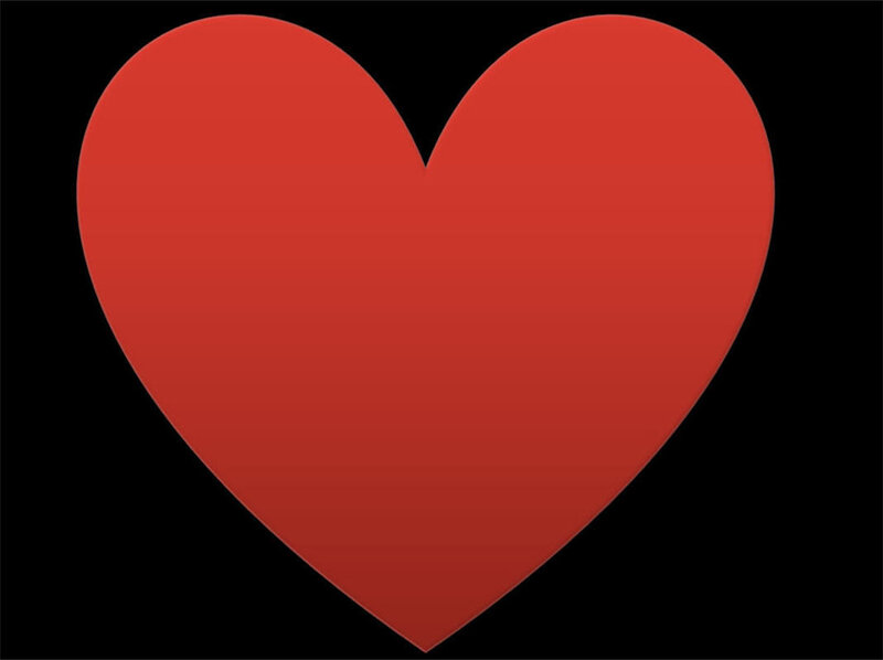 red heart symbol