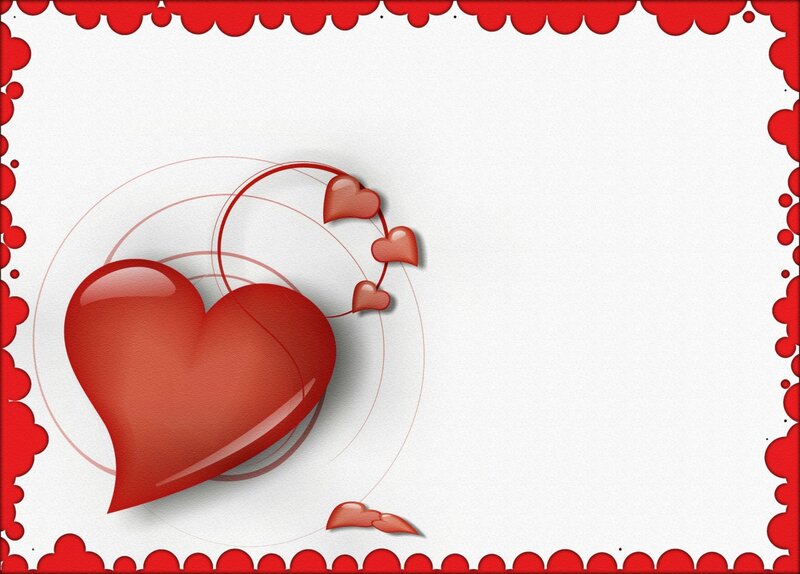 Red Heart with Hearts