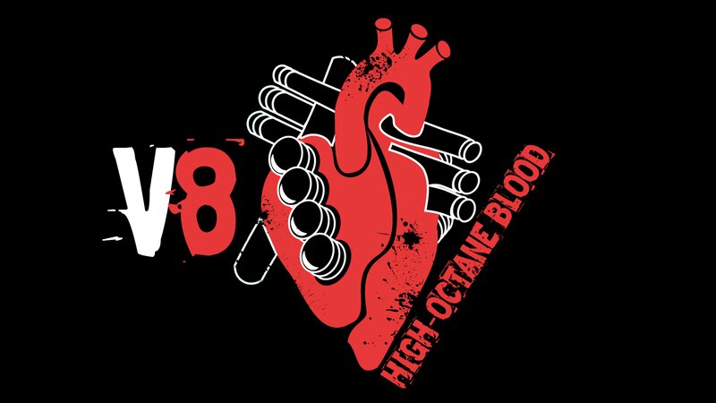 Red Heart with Pipes