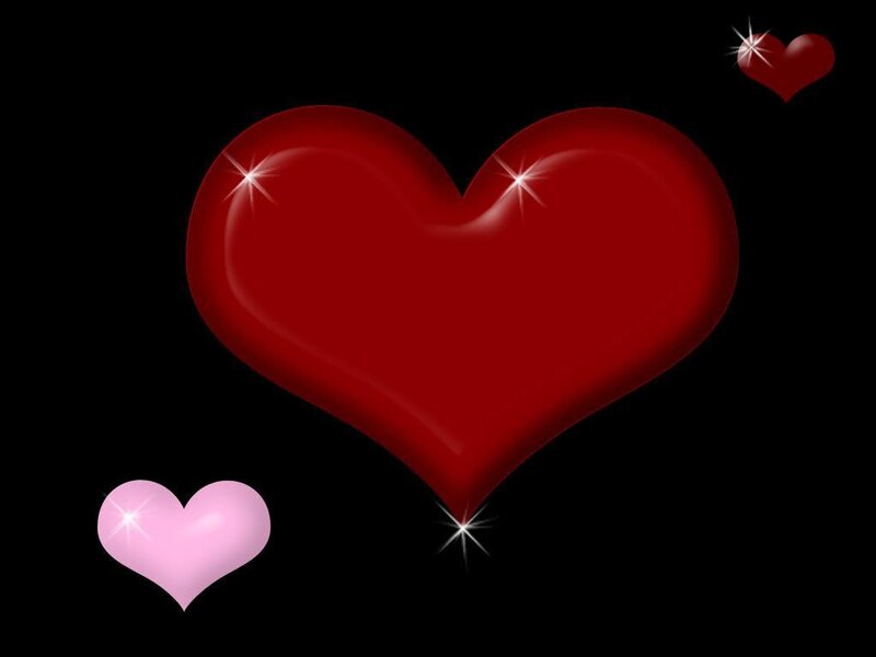 Red Heart with Smaller Hearts