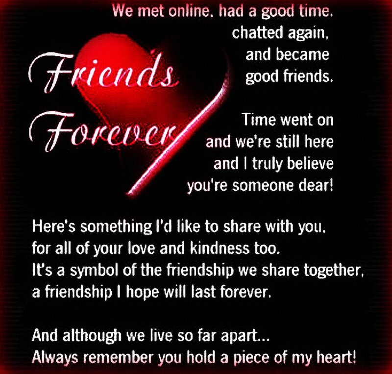 Red Heart with Text — Black, Sentimental