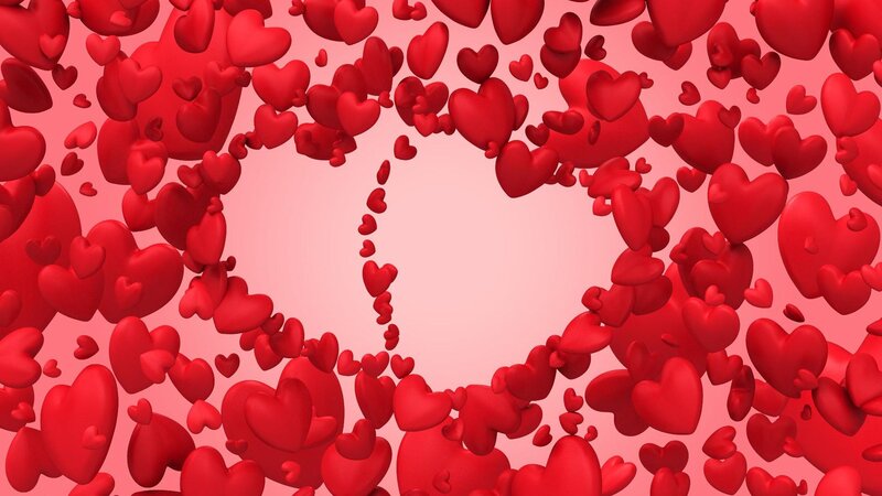 Red Hearts in Formation