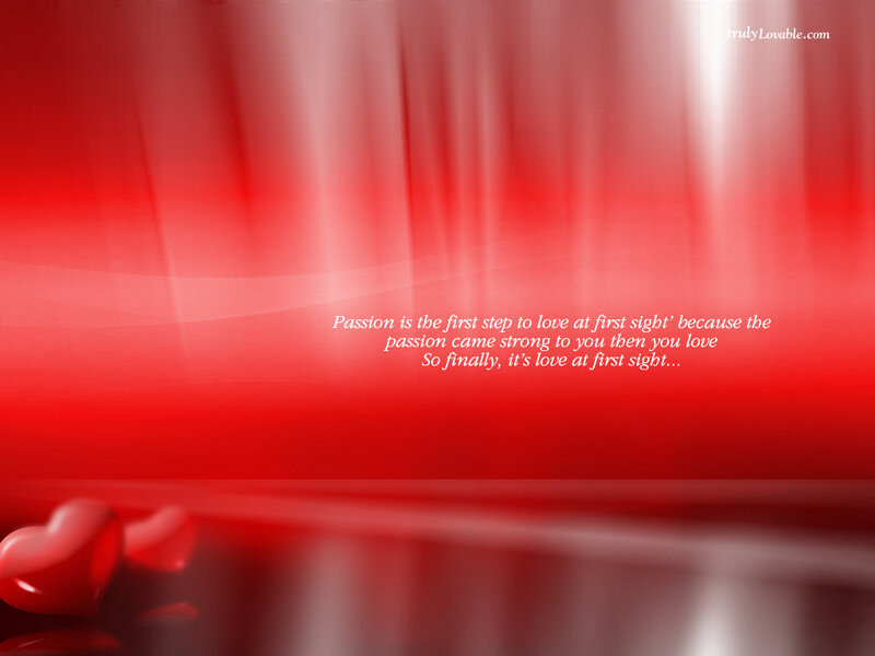 Red Hearts on Red Background — Romantic