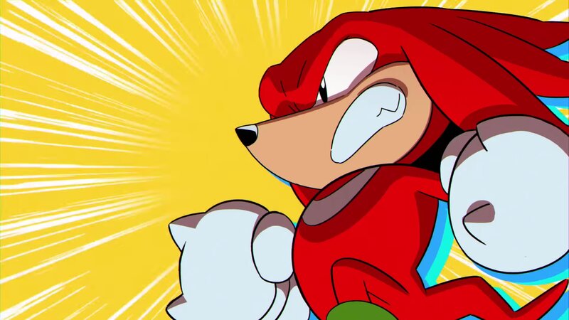 Red Hedgehog Character — Dynamic, Anime