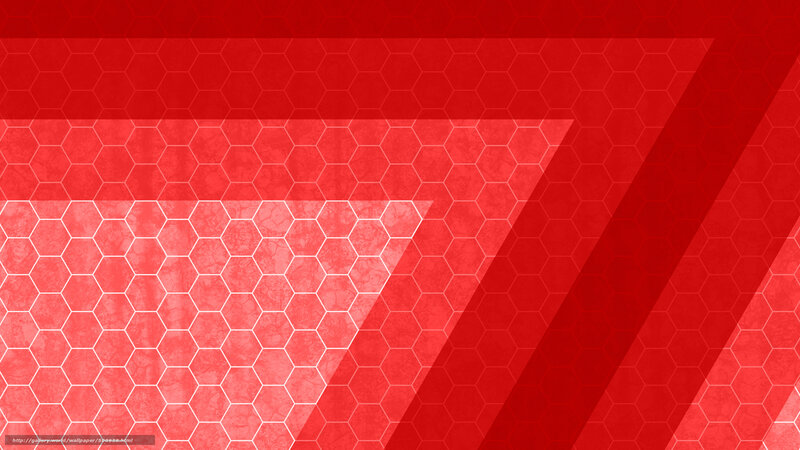 Red hexagon pattern background
