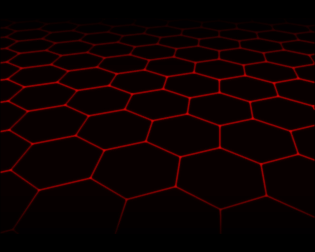 red hexagonal grid pattern
