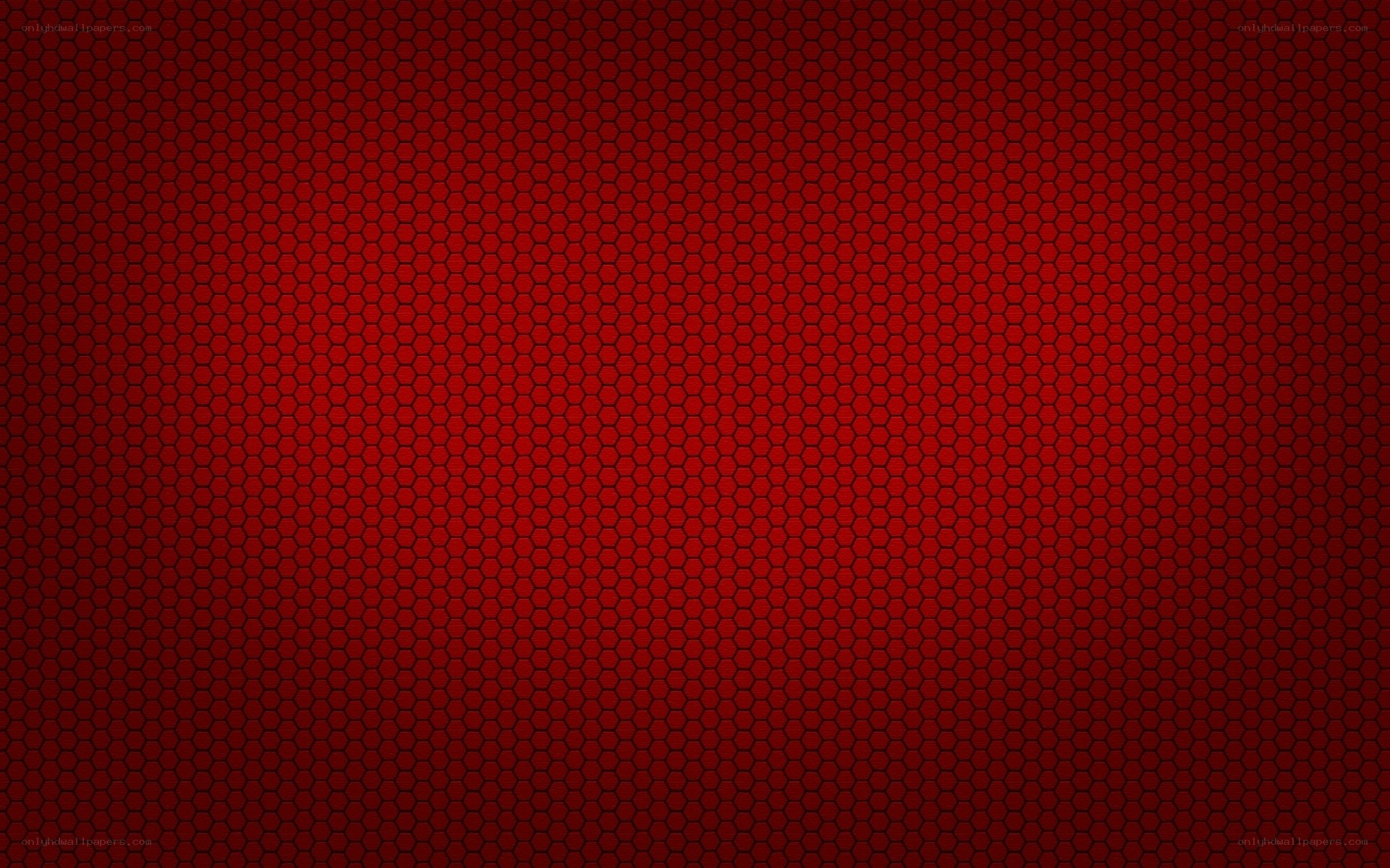 red hexagonal pattern