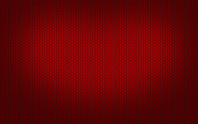 Red Hexagonal Pattern — Neutral