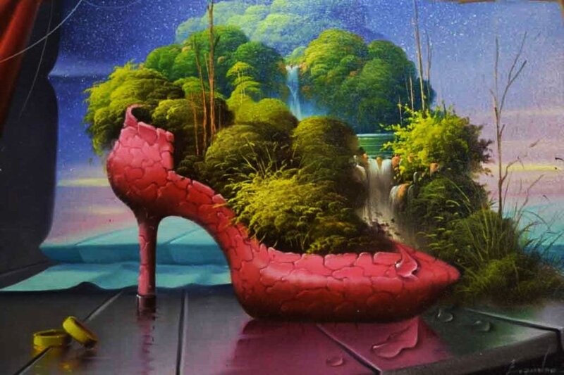 Red High-heeled Shoe — Dreamy