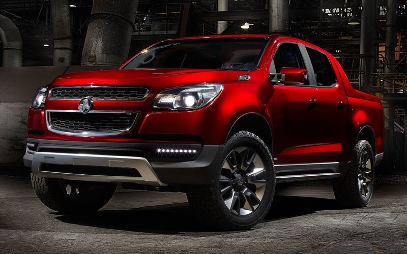 Red Holden Colorado Concept