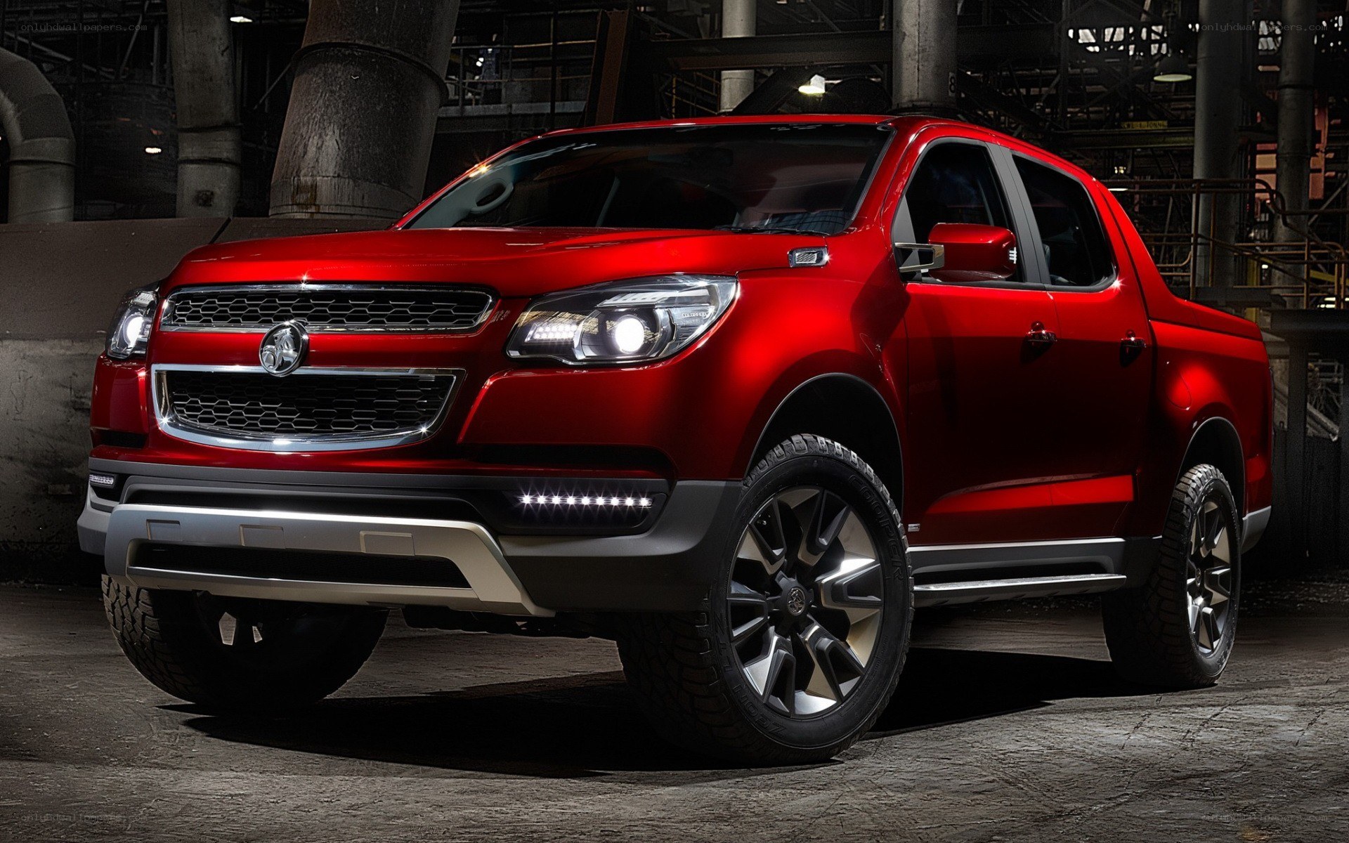 Red Holden Colorado Concept