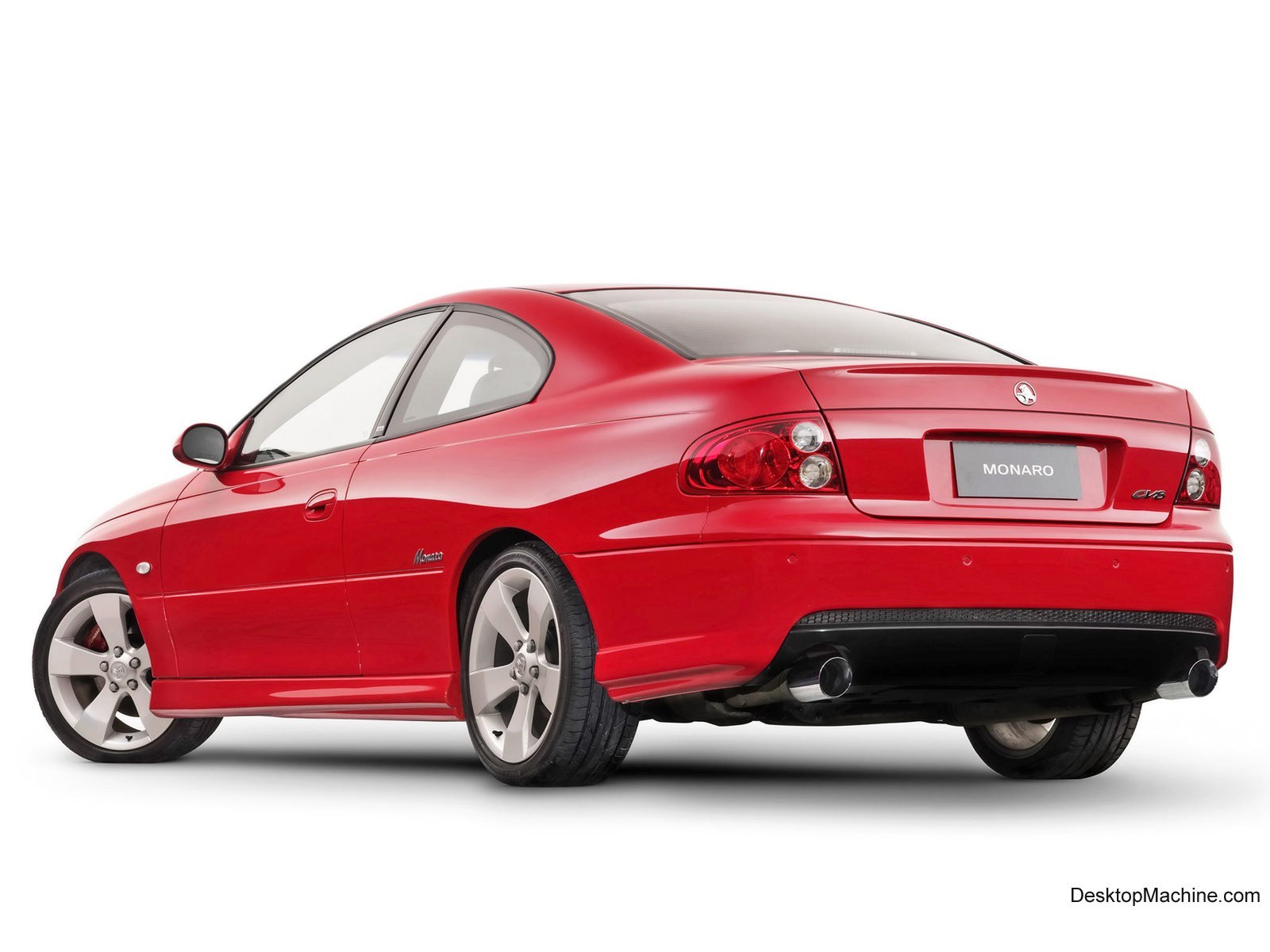 red Holden Monaro car
