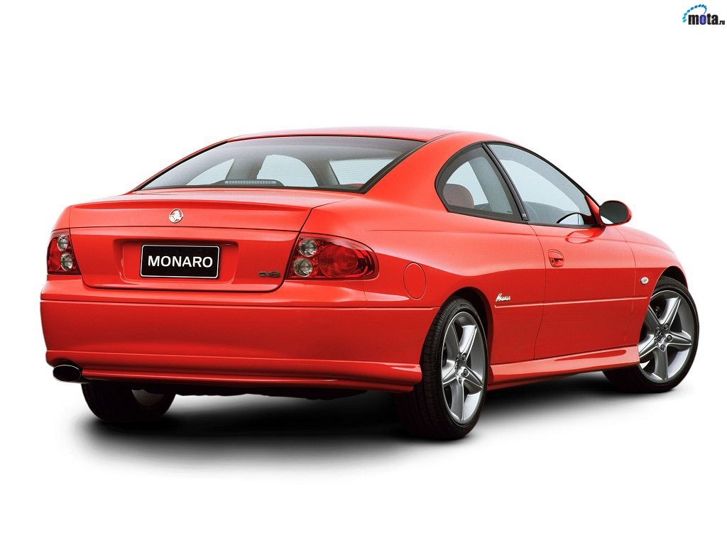 Red Holden Monaro car