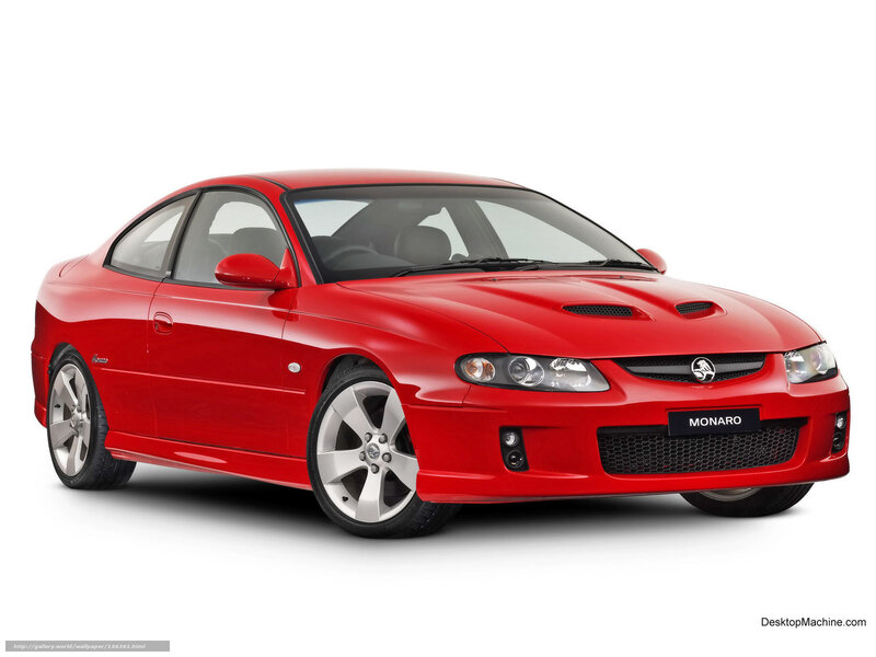 Red Holden Monaro car