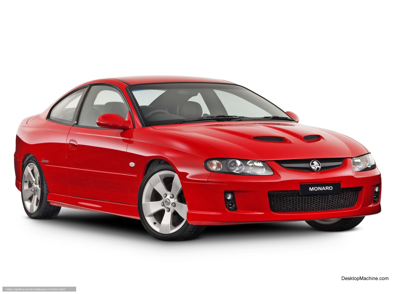 Red Holden Monaro car