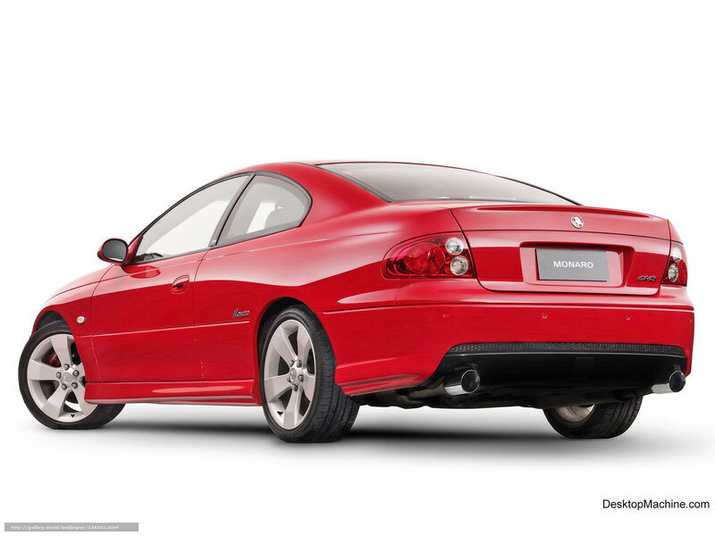 Red Holden Monaro CV8