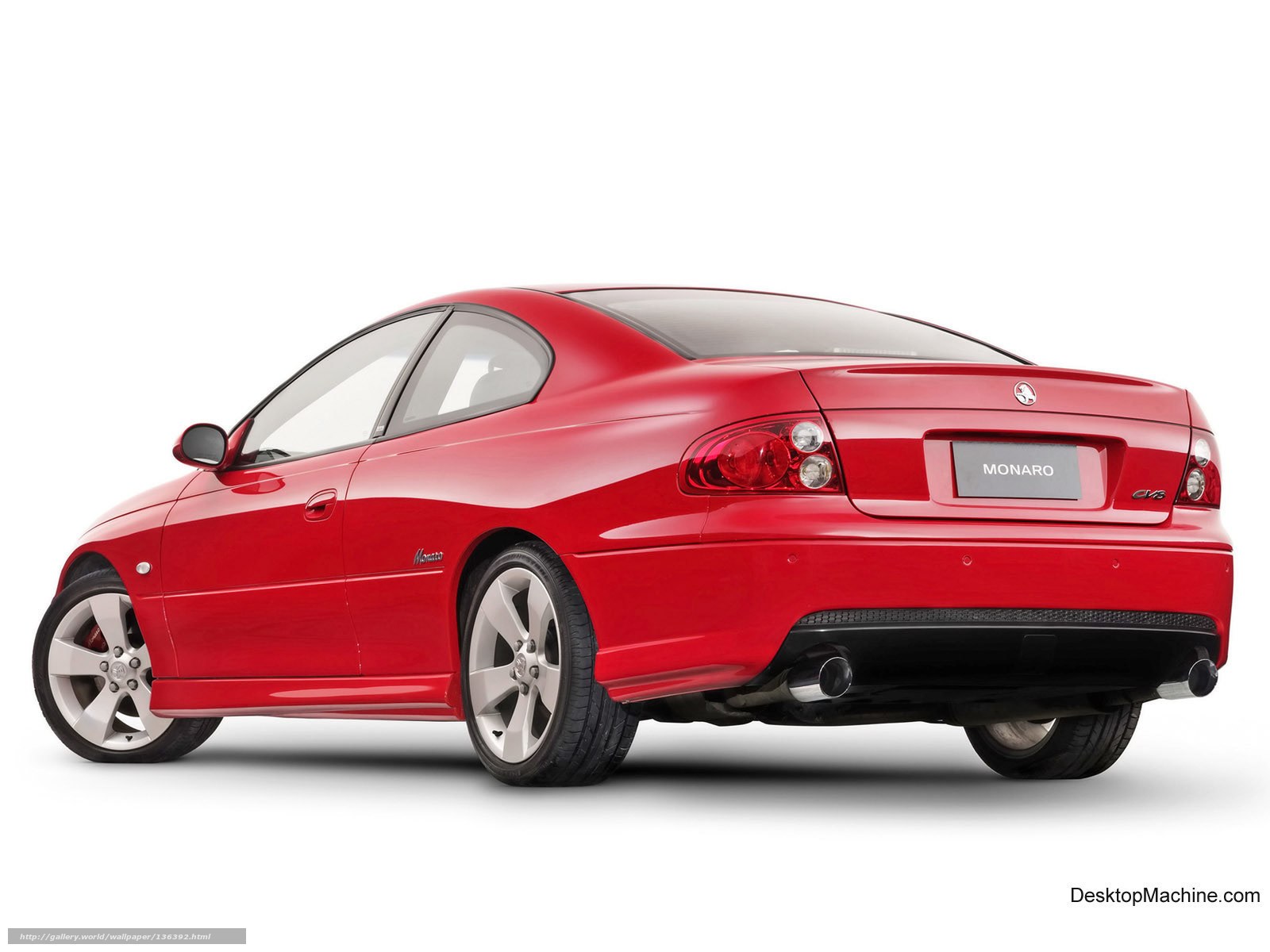 Red Holden Monaro CV8