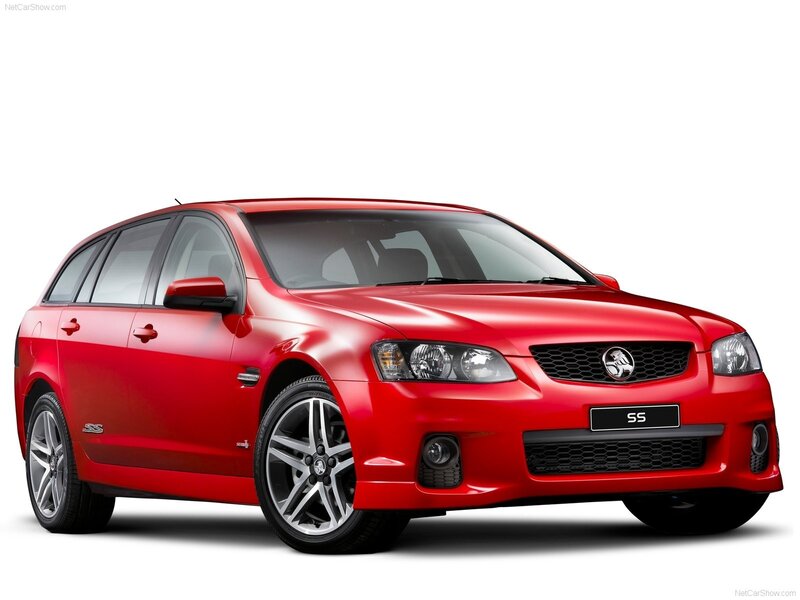 red holden ss wagon