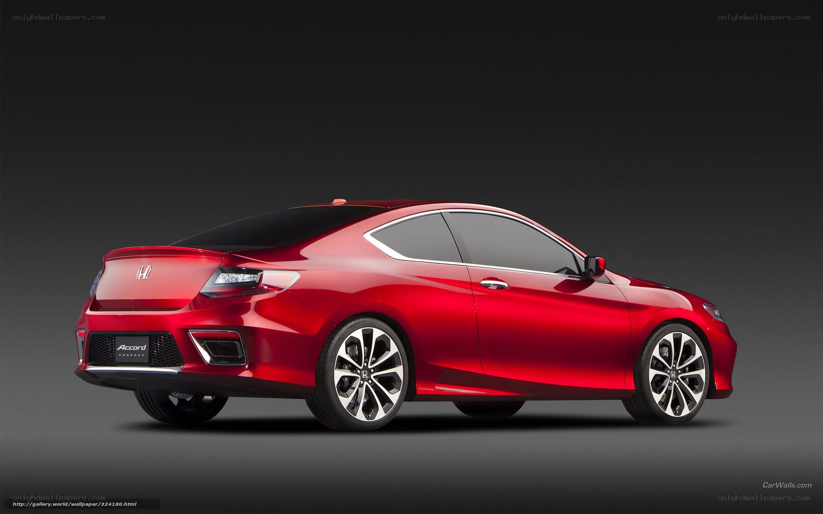 Red Honda Accord Concept