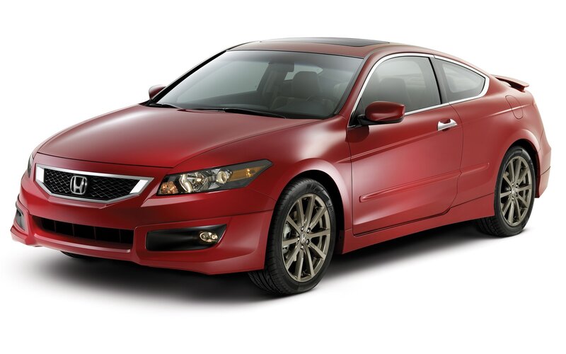 Red Honda Accord Coupe