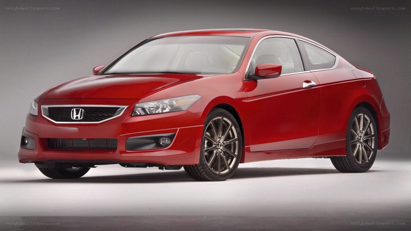 Red Honda Accord Coupe