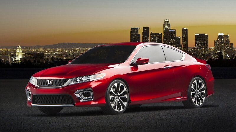 Red Honda Accord Coupe