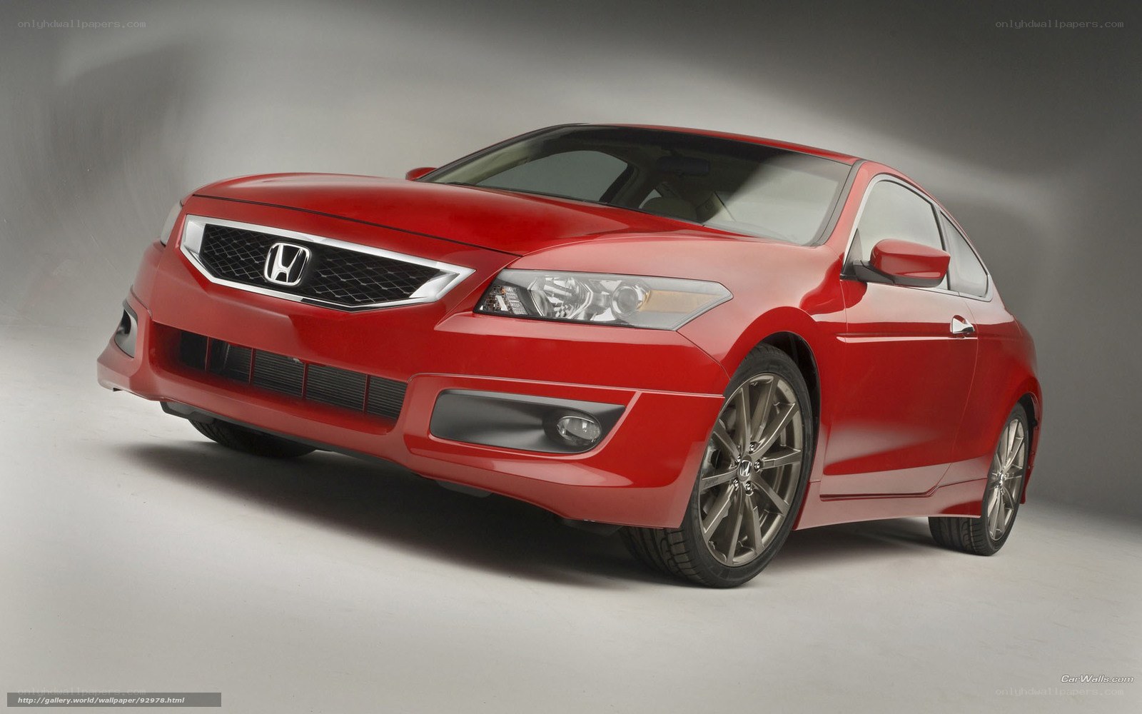 Red Honda Accord Coupe