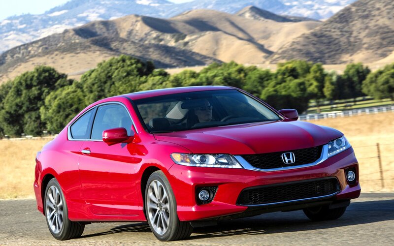 Red Honda Accord Coupe