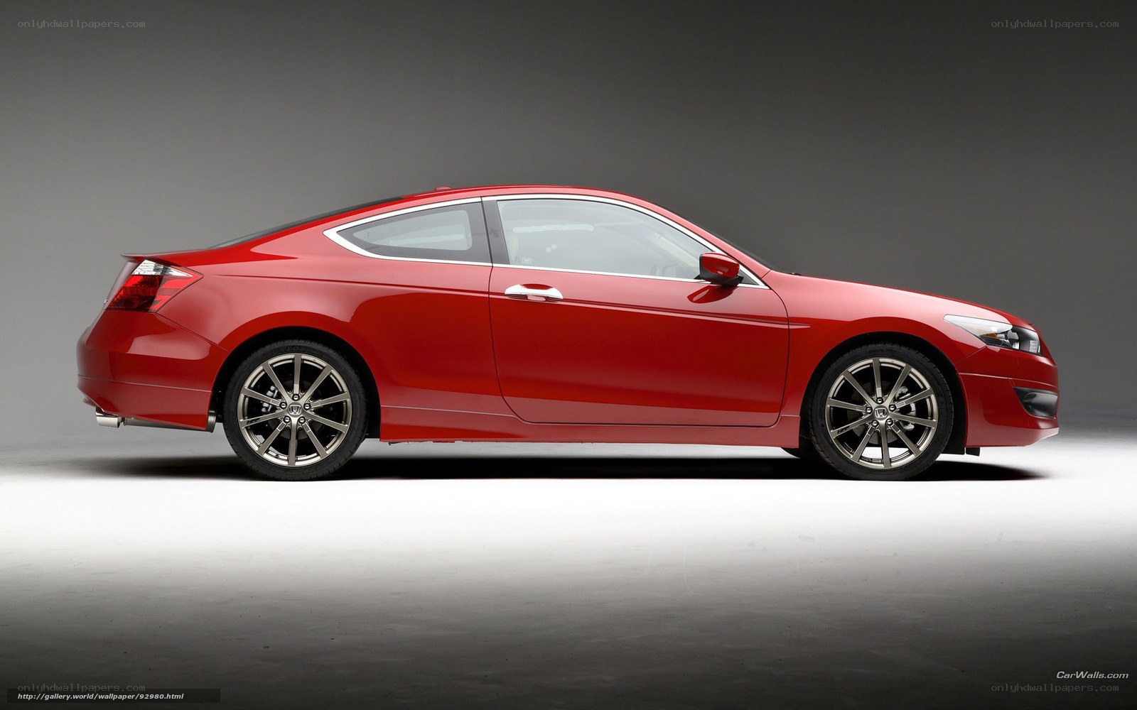 Red Honda Accord Coupe