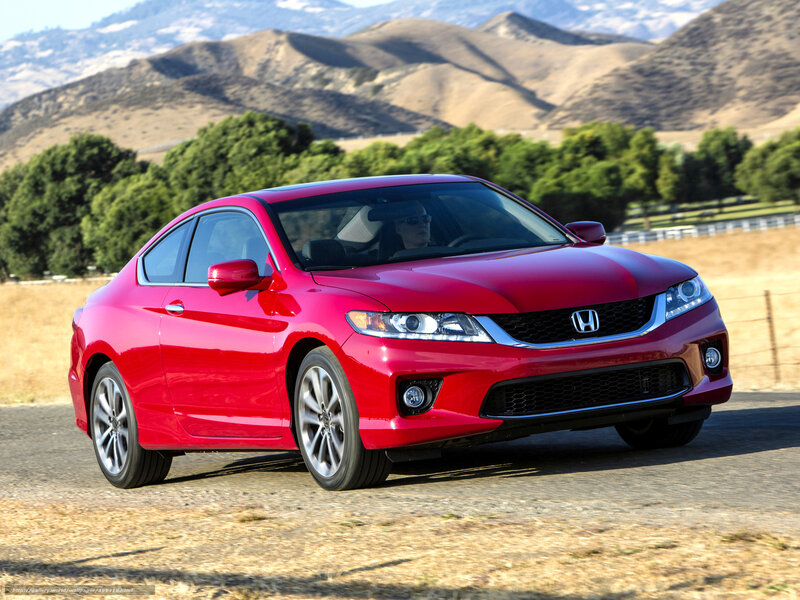 Red Honda Accord Coupe
