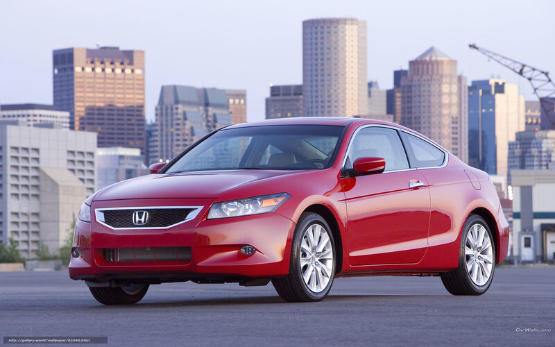 Red Honda Accord Coupe — Calm
