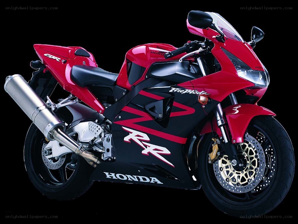 Red Honda CBR motorcycle