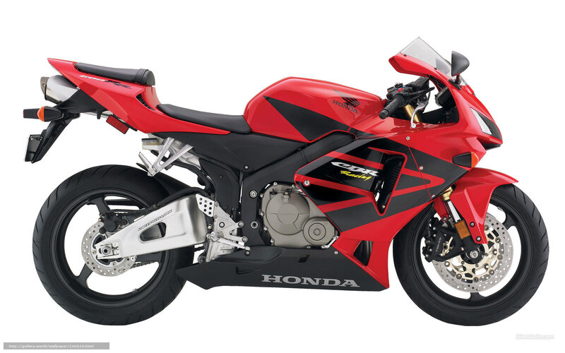 Red Honda CBR Motorcycle — Neutral, Photograph, Seat